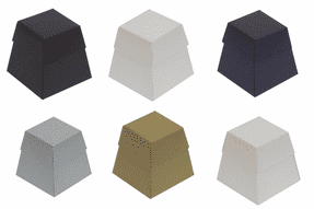 Pearlescent Shamford Wedding / Party Favour Boxes, Choose Colour - Choose QTY