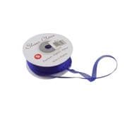 Royal Blue 6mm x 45 Meters Organza Ribbon For Favour Boxes & Crafts - Stella Crafts