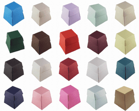 Shamford Wedding Favour Boxes - Different Colours - SC9