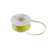 Yellow 6mm x 45 Meters Organza Ribbon For Favour Boxes & Crafts - Stella Crafts