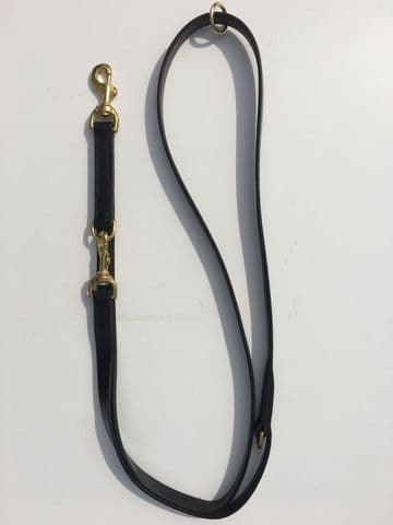Bridle Leather Double Lead