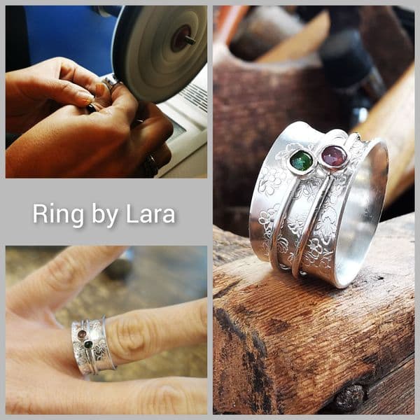 Personalised Gemstone Spinning Ring Workshop