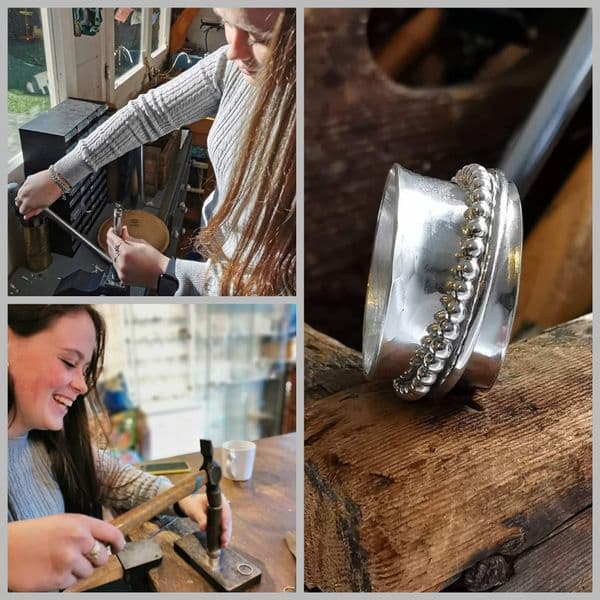 Silver / Silver and Gold Spinning Ring Workshop
