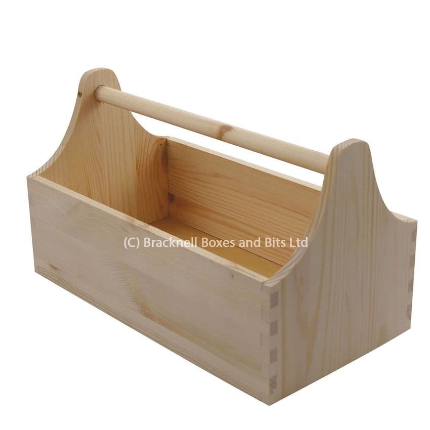 Wooden Tool Bucket / Tool Carrier / Tool Box / Tool Trug / Wood Box BPU101